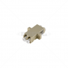Fibre Optic Mid Coupler LC Duplex Multi Mode