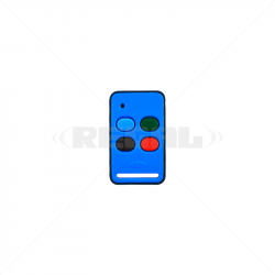 ET Tx 4 Button - Blu-Mix Rolling Code (434)