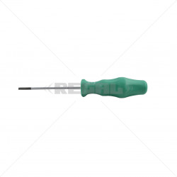 Screwdriver - Flat 3.0 x 80mm Wera - Carded