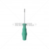 Screwdriver - Flat 2.5 x 75mm Wera - Carded