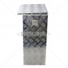 ENCLOSURE - Aluminium Tread Plate Box 610 x 800 x 300mm
