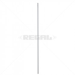 Stay - 600mm Galvanised Powder Coated White