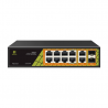 Itooner 8 Port Gigabit PoE + 2 Gb TP + 2 Gb SFP Uplink Switch
