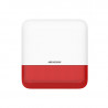 Hikvision AX-PRO Wireless Outdoor Sounder Red