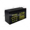 Securi-Prod Battery 12V 7.2Ah SLA
