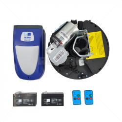 Nice Garage Door DC Blue Advanced Roll-Up GDO Kit + 2x Tx4 + Batt