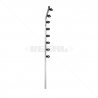 Nemtek Fence Pole - 8Line Square Tube Golf Jurassic Galvanised BB