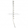Nemtek Fence Pole  - 10Line Square Tube Jurassic  Galvanised Angle WB