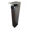 Ideco Pedestal for MorphoWave - Stainless Steel