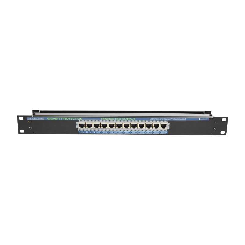 12 Channel Network Gigabit Surge Protector 10/100/1000Mbps