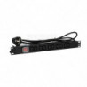 Cabinet 1U PDU 19" 10-Way 10A IEC Outlet incl On/Off Switch