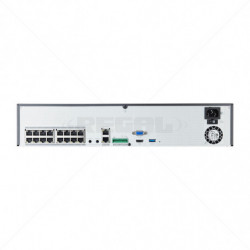 Hanwha X-Series 16CH NVR 140Mbps 16 PoE 4 SATA Bays