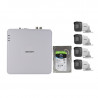 HIK HD-TVI 4 Channel Hi-Res DVR 4 Camera Base Kit