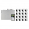 Hikvision HD-TVI 16 Channel Hi-Res DVR 16 Camera Base Kit