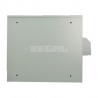 Cabinet 9U Wall Mount Outdoor 600x550mm IP55 Grey