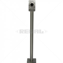 Gooseneck with Base Plate Stainless Steel