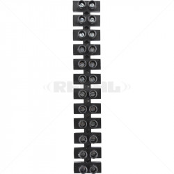 Connector Block - 15A 12 Way Black