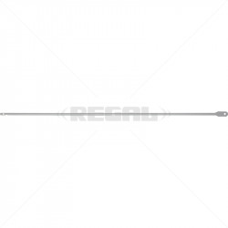 Stay - 750mm with Lug White