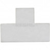 PVC - 16 x 25 Flat Tee - White