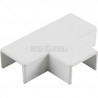 PVC - 16 x 25 Flat Tee - White