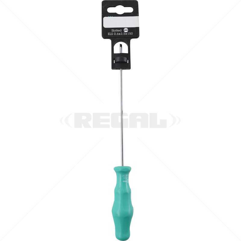 Screwdriver - Flat 3.5 x 150mm - Carded Screwdriver - Flat 3.5 x 150mm - Carded