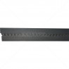 Steel Rack - 30 x10mm x 2m incl 4xAngle Brackets