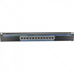 12 Channel Network Gigabit Surge Protector 10/100/1000Mbps PoE