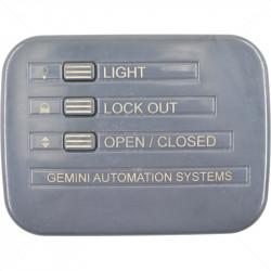 MTQ Gemini Wall Console Tx3 Code Hop 433Mhz