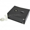 4U 500mm Solid Wall Box incl Fans and Power