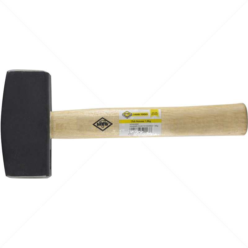 Hammer - Club With Handle 1.8Kg Hammer - Club With Handle 1.8Kg