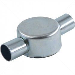 CONDUIT Bosal - 20mm 3 Way box - With Lid and Screws
