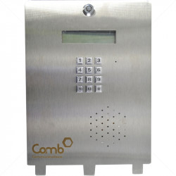 MK11-S GSM Intercom System FrontPlate incl Keypad and Display