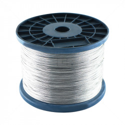 Braided Wire - Galvanised 1.2mm / 5Kg Reel