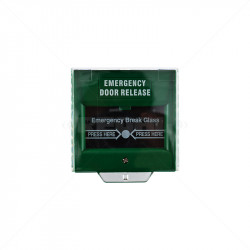 Securi-Prod Green Call Point - Break Glass