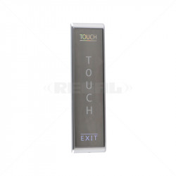 Securi-Prod Surface Slimline Touch Switch - Silver NO and NC